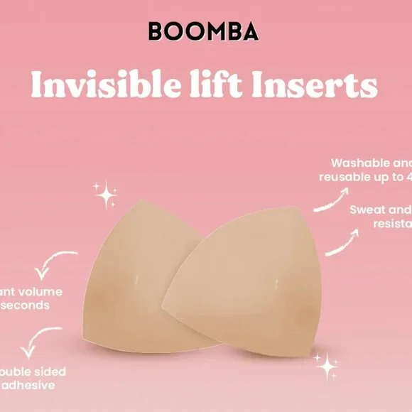 Boomba Invisible Lift Inserts - Picture 1 of 10